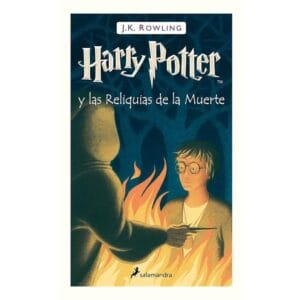 Portada del libro Harry Potter y las reliquias de la muerte de J.K. Rowling, novela de fantasía juvenil