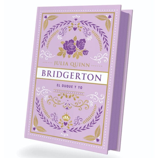 Portada del libro El duque y yo, novela romántica de Julia Quinn y primer volumen de la saga Bridgerton