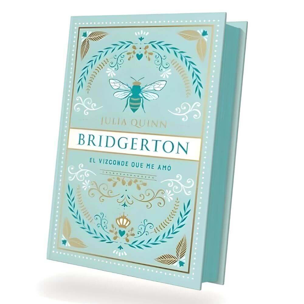 estoy creando una página web en WordPress para vender libros online, por favor dime que título seria el mas adecuado para una imagen del libro "el duque y yo" de Julia Quinn, dime el Título, texto alternativo, leyenda y descripción que consideres más adecuados