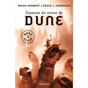 Portada del libro Gusanos de Arena de Dune - Las Crónicas de Dune 8