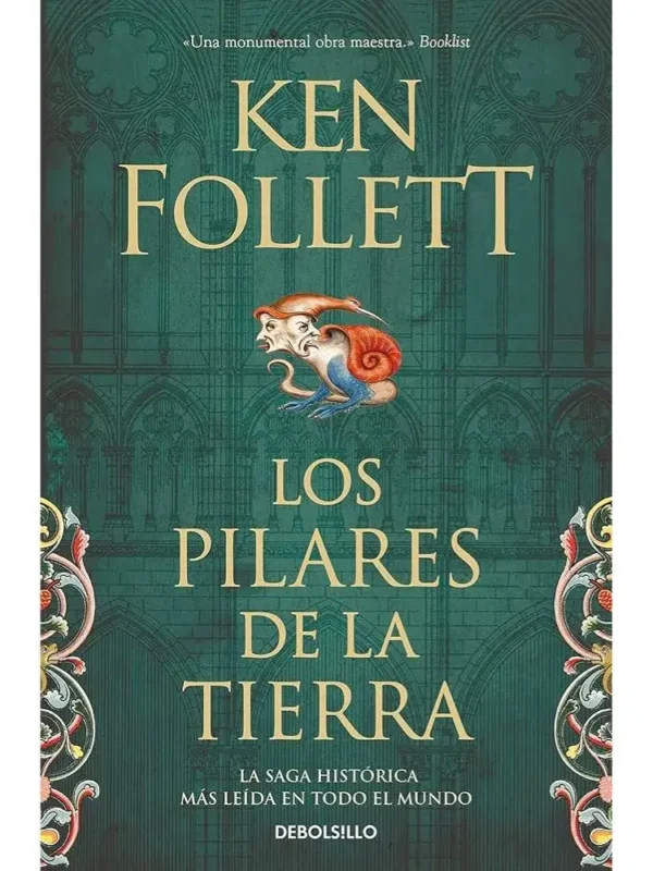 Portada libro Los Pilares de la Tierra - Saga los Pilares de la Tierra 1