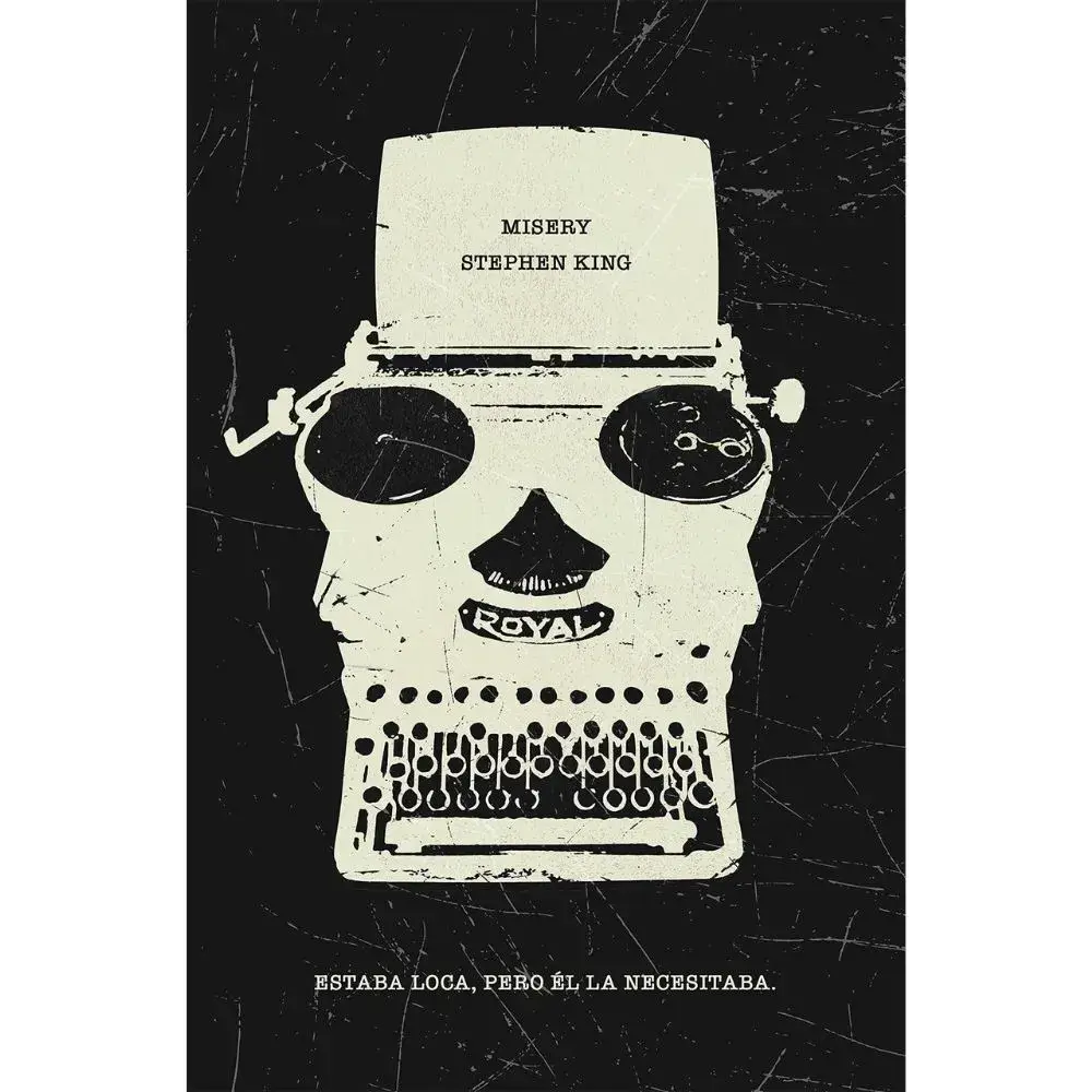 Portada libro Misery de Stephen King