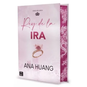 Portada del libro "Rey de la ira" primer libro de la saga Pecados, novela romántica contemporánea de Ana Huang