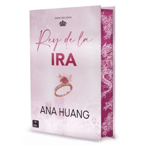 Portada del libro "Rey de la ira" primer libro de la saga Pecados, novela romántica contemporánea de Ana Huang