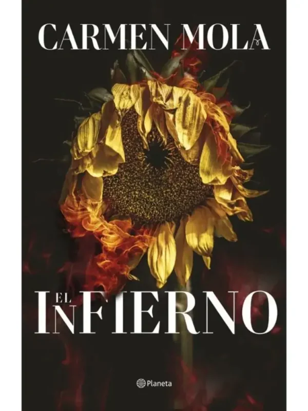 Libro "El Infierno" de Carmen Mola, thriller de misterio y crimen