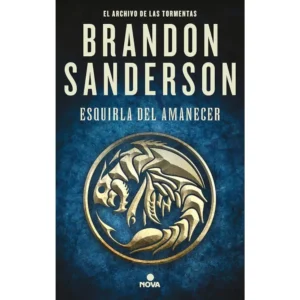 Portada del libro "Esquirla del amanecer", novela corta del universo de fantasía El Archivo de las Tormentas de Brandon Sanderson