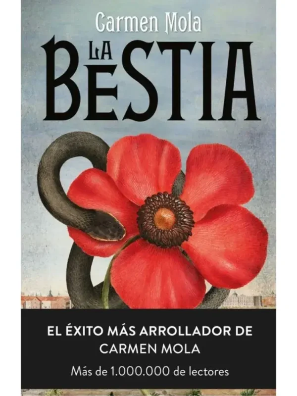 Libro "La bestia" de Carmen Mola, un thriller histórico repleto de misterio ambientado en el siglo XIX