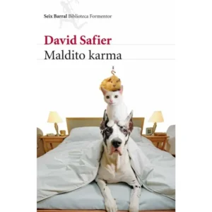 Portada del libro Maldito Karma de David Safier, una novela de humor y fantasía sobre el karma.