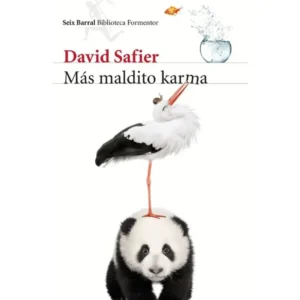 Portada del libro Más Maldito Karma de David Safier, continuación de la novela de humor y fantasía sobre el karma.