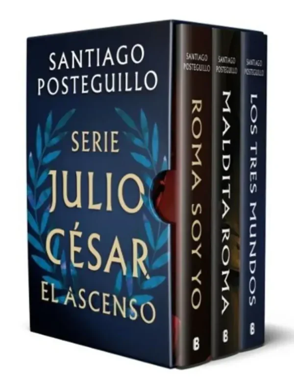 Serie Julio César: El ascenso (estuche con Roma soy yo, Maldita Roma y Los tres mundos)