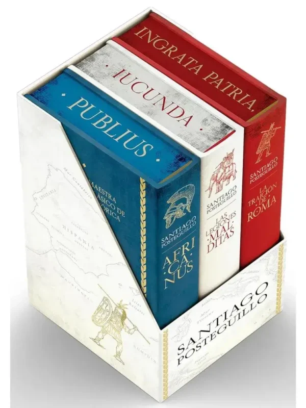 Trilogía Africanus (estuche con El hijo del cónsul, Las legiones malditas y La traición de Roma)