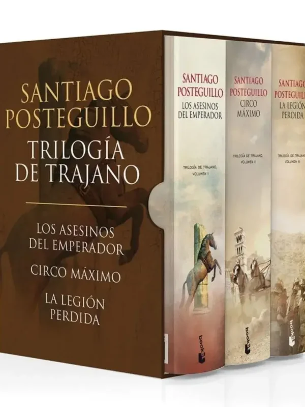 Trilogía Trajano Estuche (Los asesinos del emperador, Circo máximo y La legión perdida)
